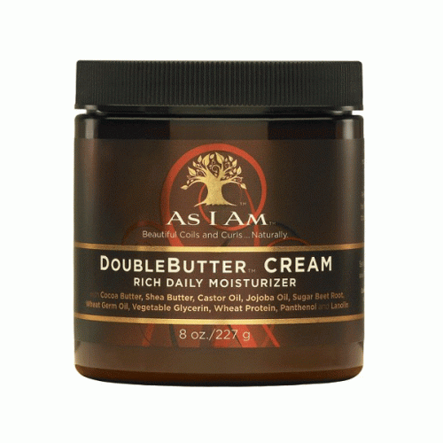 As I Am Double Butter Rich Daily Moisturizer 8oz